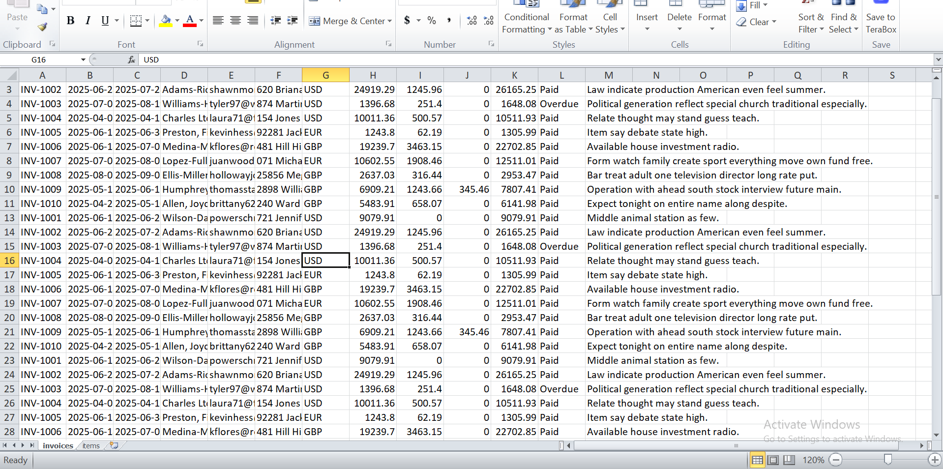 Invoice Generator